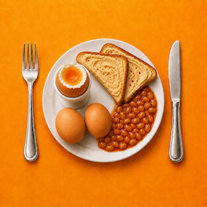 Food Tracker app icon created with ChatGPT
